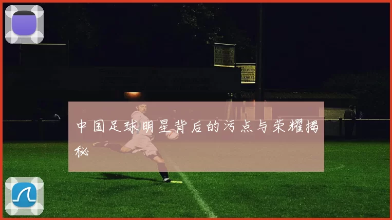 中国足球明星背后的污点与荣耀揭秘