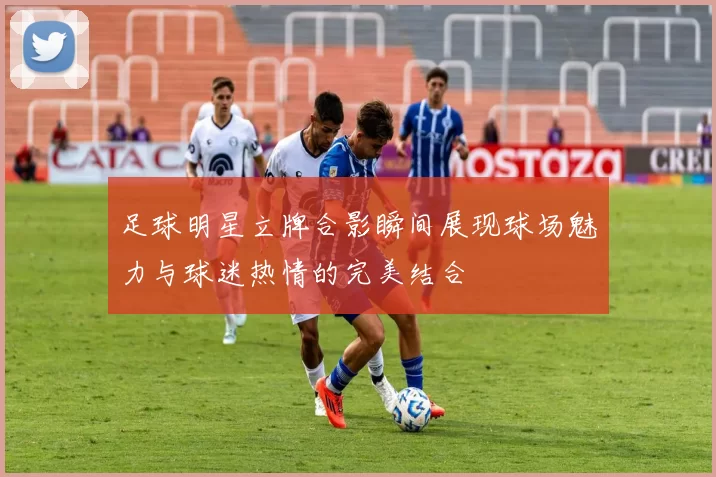 足球明星立牌合影瞬间展现球场魅力与球迷热情的完美结合