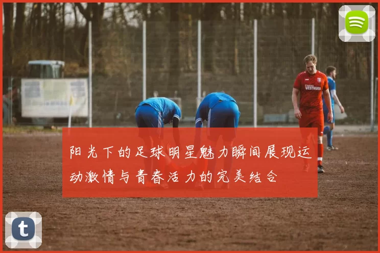 阳光下的足球明星魅力瞬间展现运动激情与青春活力的完美结合